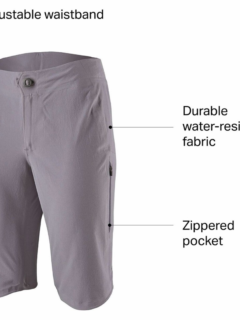 Patagonia Bike Short Women's Gray